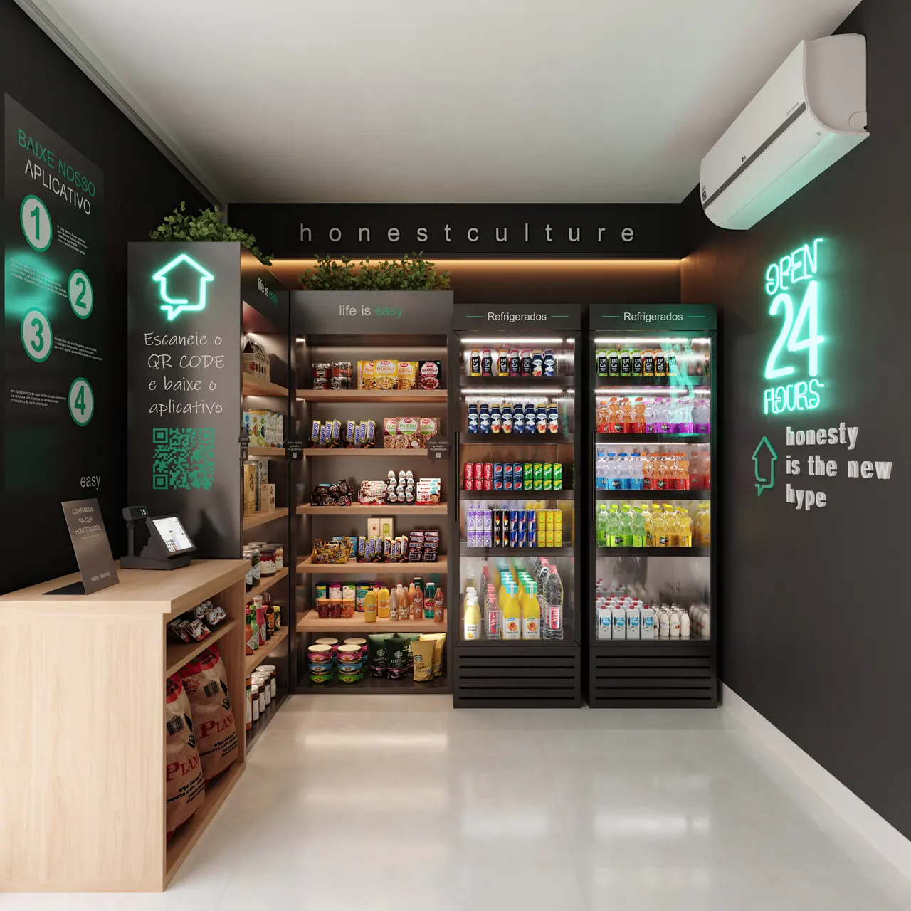 Karioka Botafogo — Mini-mercado
