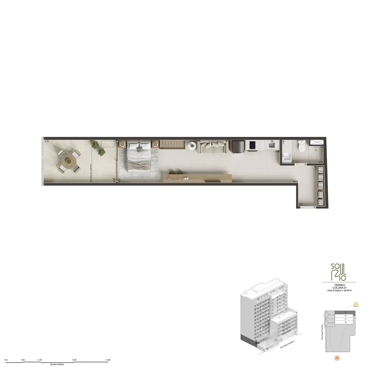 Planta — Studio Garden, Soul Rio – Gago Coutinho