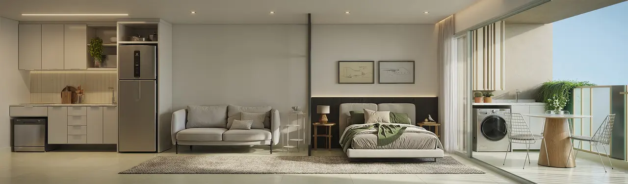 Soul Rio Stay – Barão de Icaraí 30 — Unidade decorada