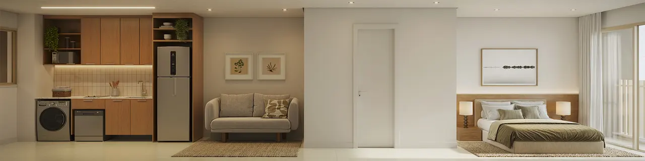 Soul Rio Stay – Barão de Icaraí 30 — Unidade decorada